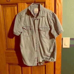 Small short sleeve jean shirt